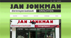 Desktop Screenshot of dszjanjonkman.nl