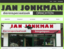 Tablet Screenshot of dszjanjonkman.nl